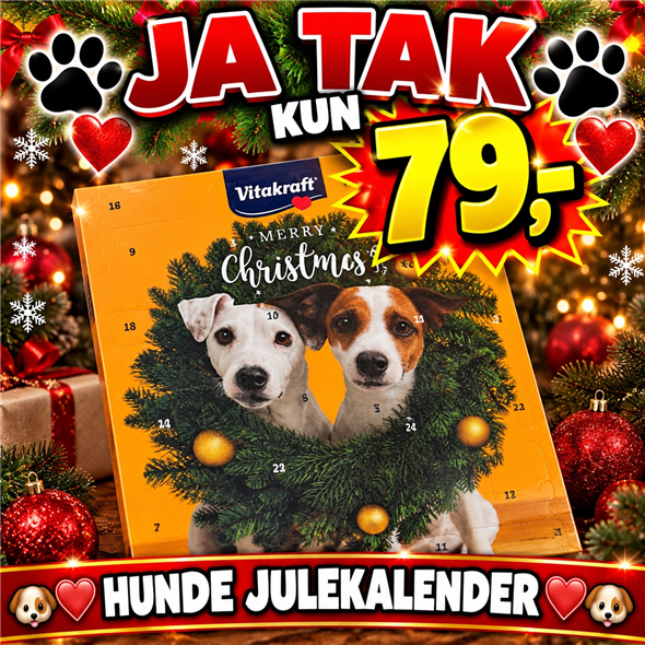 Vitakraft hunde julekalender