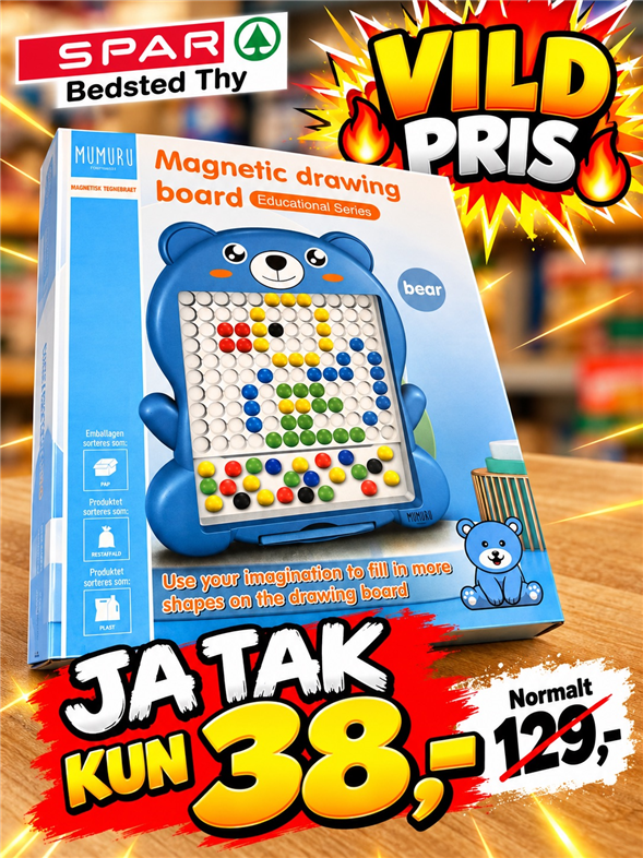 Magnetisk tegnebræt